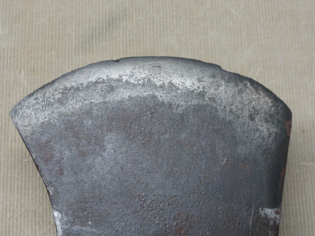 SPILLER Double Bit Axe Oakland Maine 3 3/4 lb Ax Head ‘SP’ Classic Canoe Shape