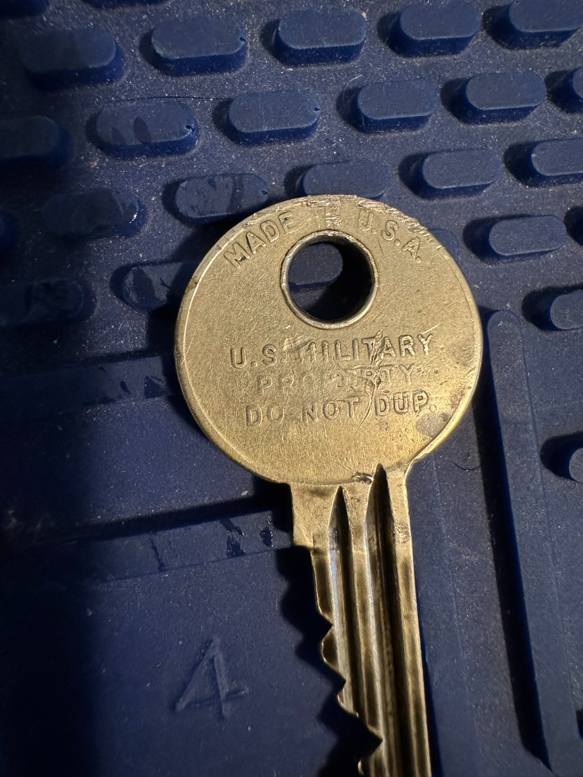 Vintage Sargent & Greenleaf 826C 1974 Padlock W/ Key S&G 826 US Military Medeco