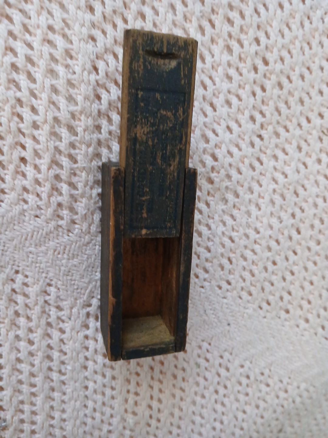 SW Card Mfg Co Taps-Dies-Screws Plate Lidded Box Slide top