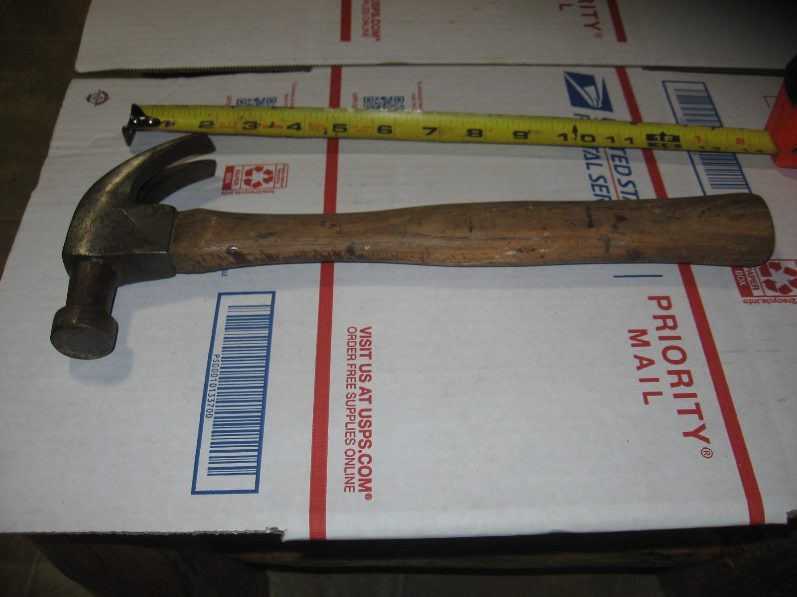 OLD HAMMER BELKNAP HARDWARE BLUEGRASS HAMMER WITH ORIGINAL HANDLE