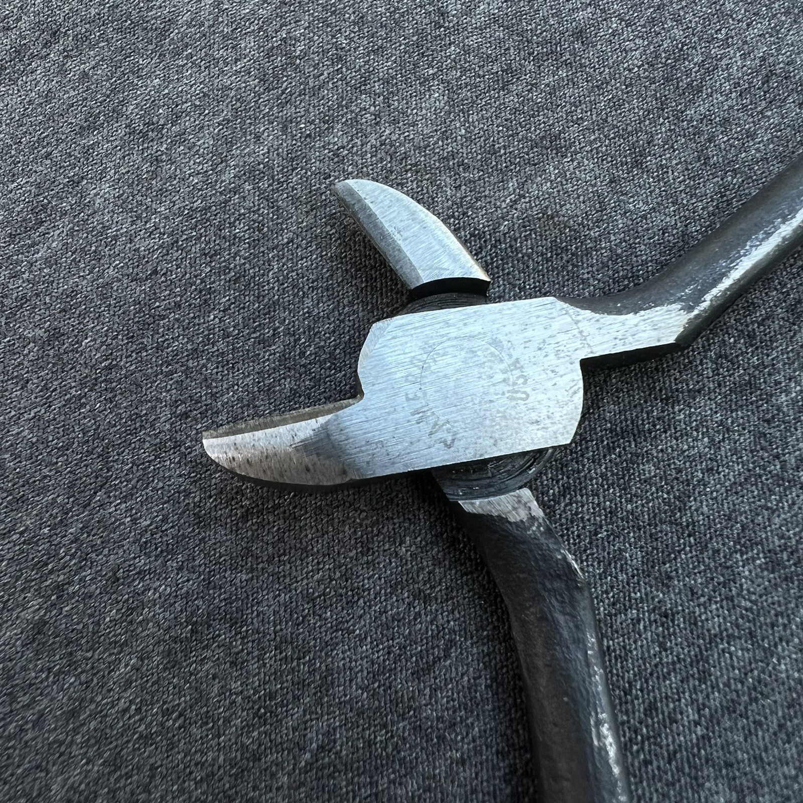 Vintage Cameron 4” mini precision diagnol side cutting pliers USA