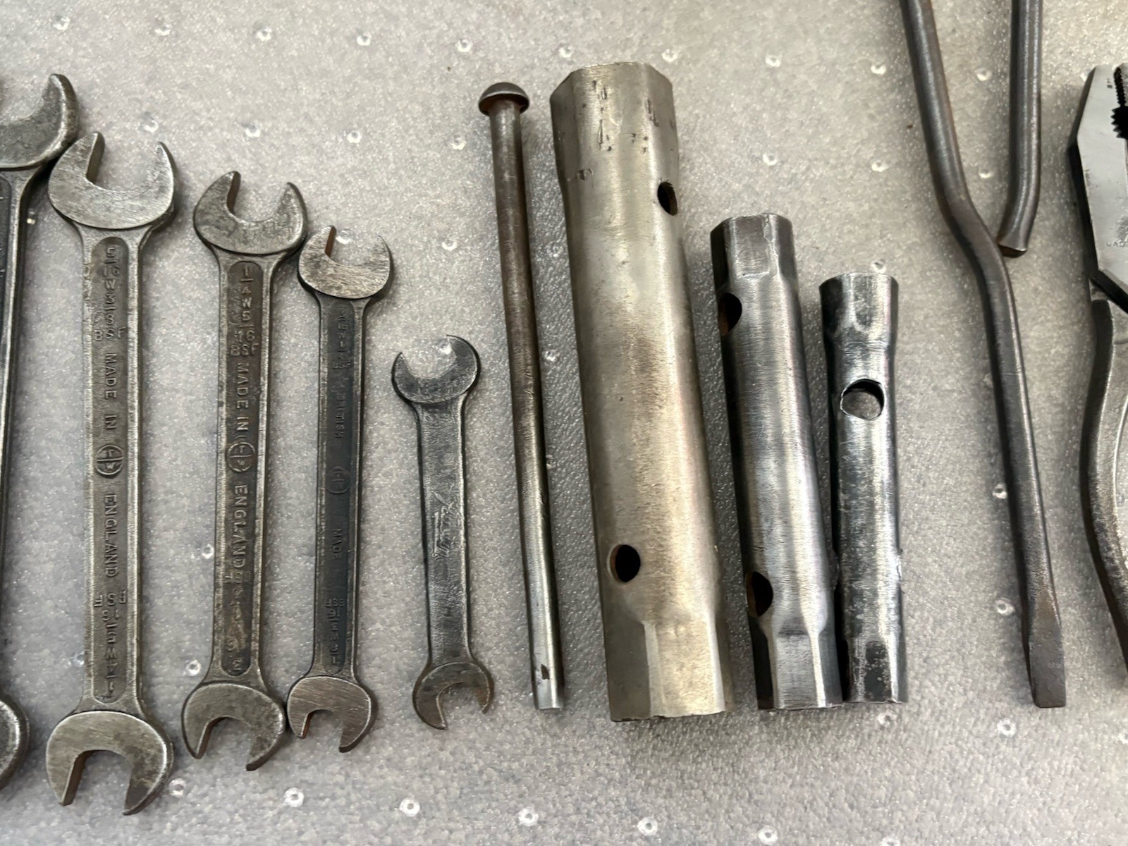 Austin Healey tool roll tool kit