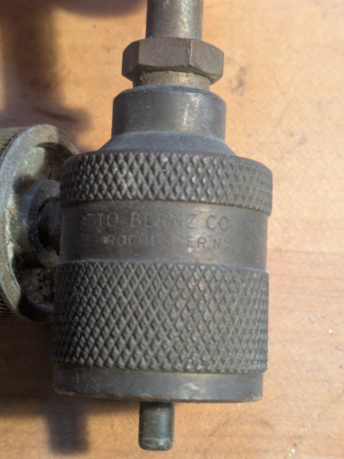 Vintage Uniweld WH-9 Torch Handle and Purox & Otto Bernz tips for parts