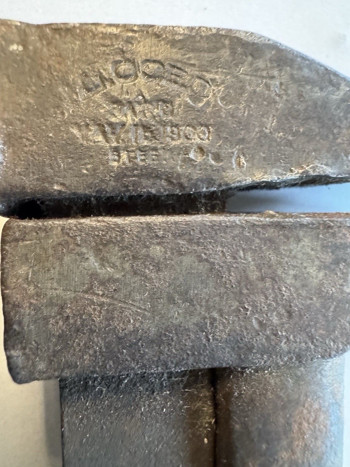 12″ COES Wrench Co Worcester Mass USA – Mfd Under L Z Coes Pat Monkey Wrench