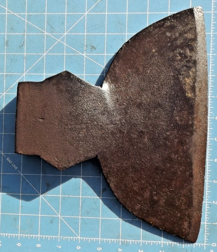 Vintage Old 11 + inches Hewing Axe Zenith ( Marshall Wells Hardware)