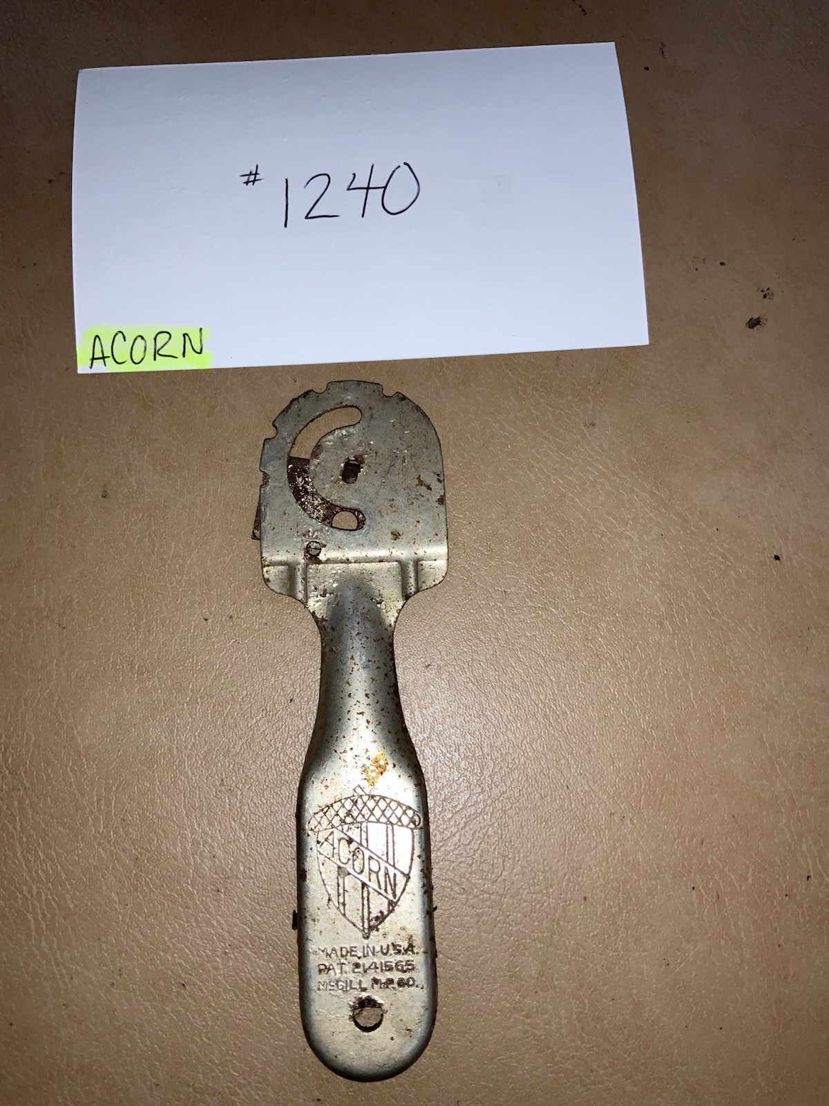 VTG ACORN ADJUSTABLE SCRAPER RIPPER CUTTER McGILL METAL PRODUCTS