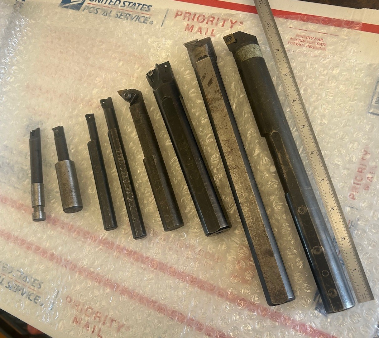 Huge Lot 8pcs Boring Bars !! Machinist Tools Lathe