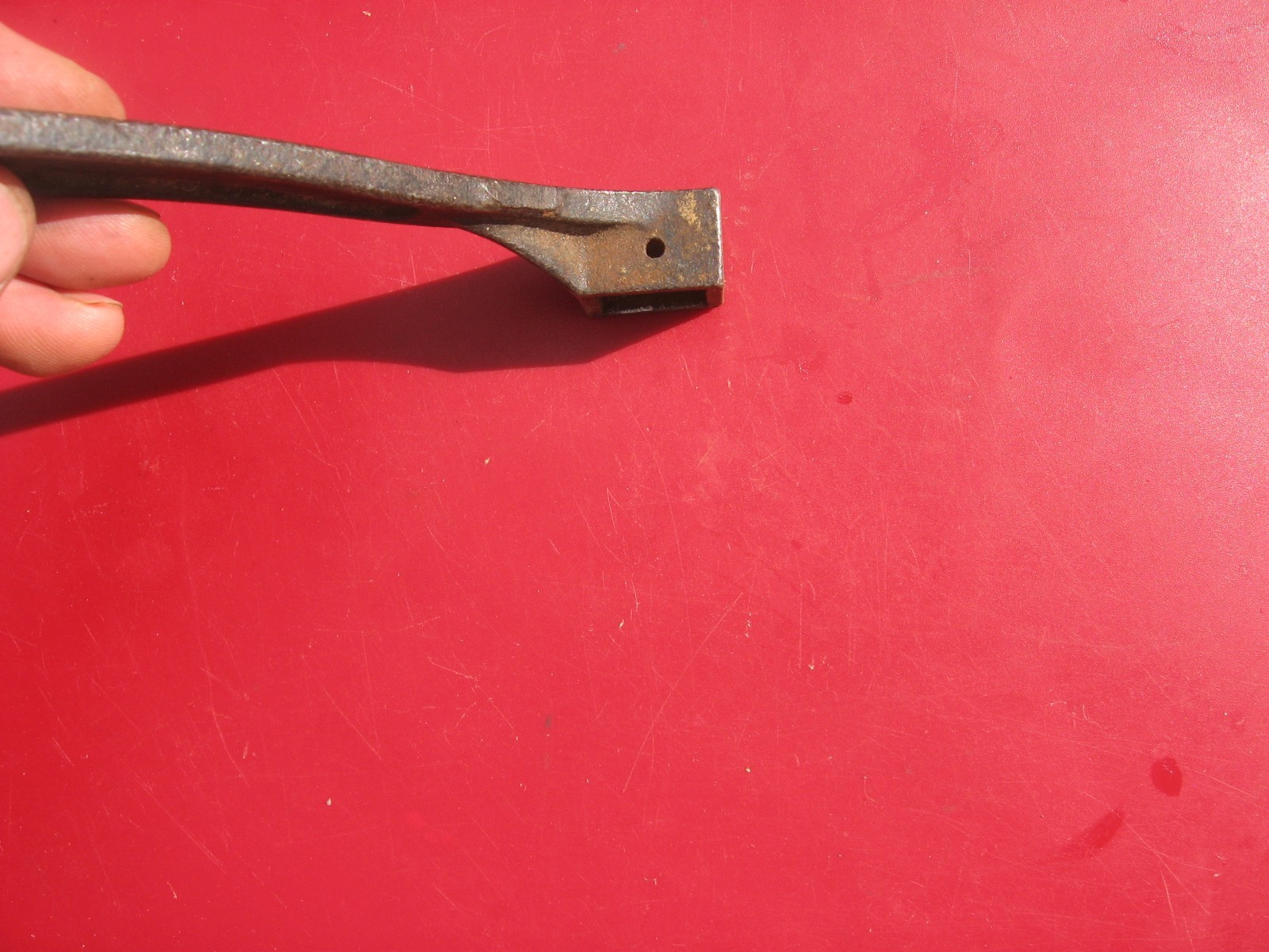 Vintage Cast Iron No.5 11/16″ Valve Handle Square Nut Wrench Spanner