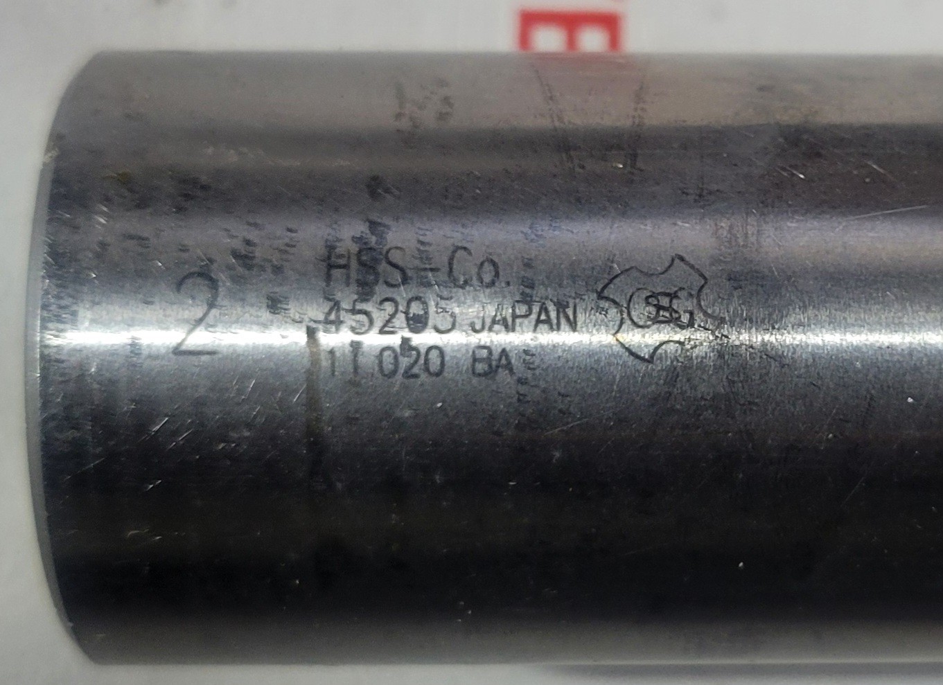OSG Japan 2 dia X 3-1/2 LOC X 6 OAL X 1-1/4 shank X 8 FL HSS-Co rough end mill