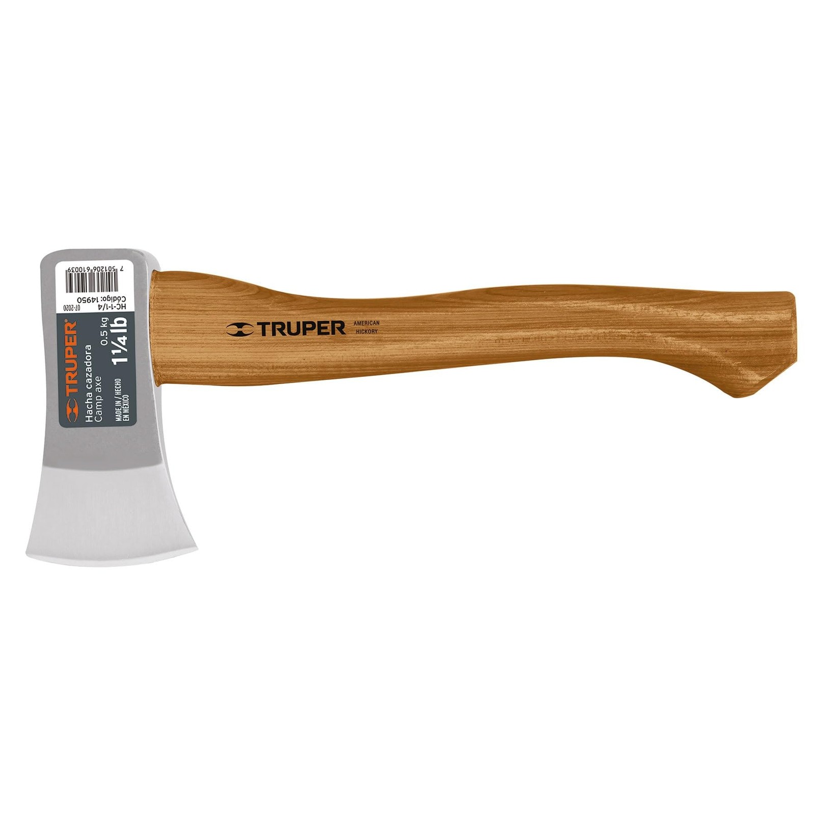 1 1/4 lb Camp Axe 14 Inch Hickory Handle 0.5 Kg Cutting Hardware