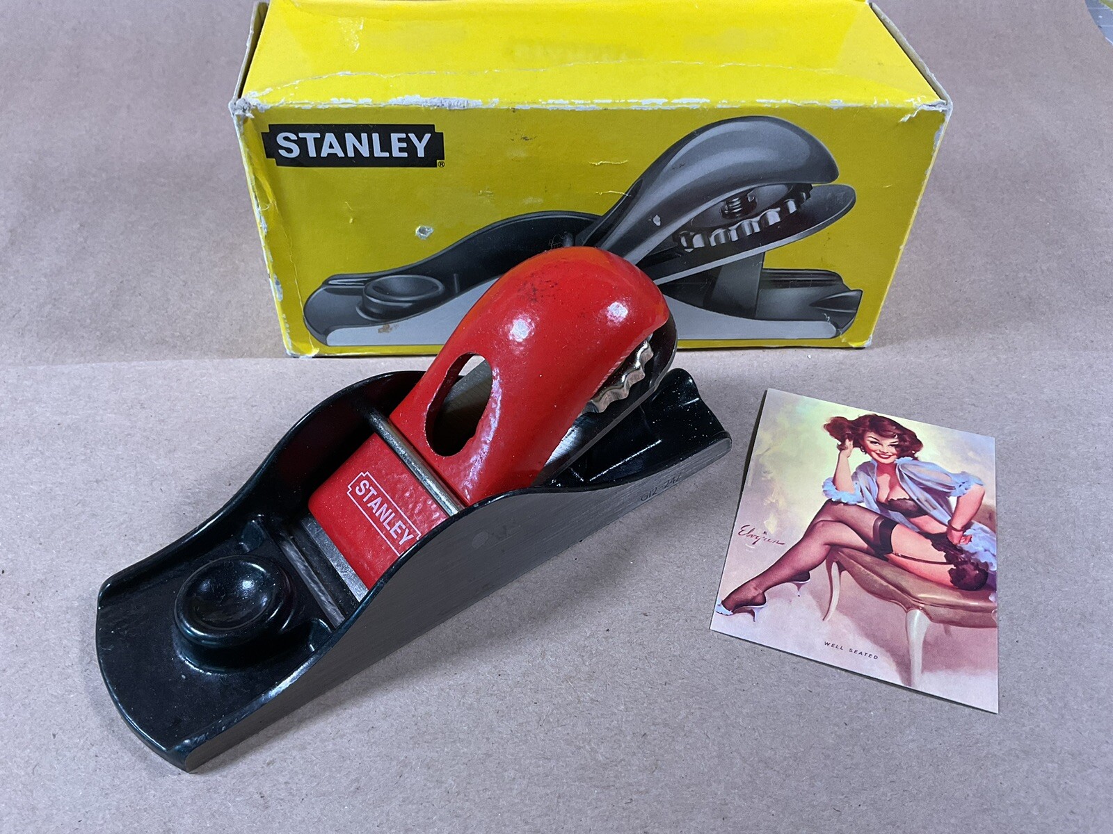 Box & Stanley G12-247 Block Plane – Vintage – Traditional Woodworking Hand Tool