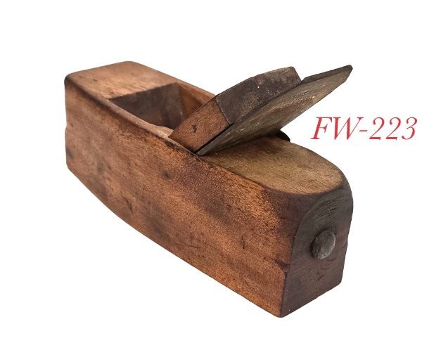 19c old rural PA FULTON COUNTY S ALEXANDER coffin woodworking block plane tool