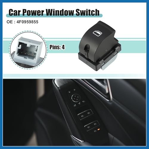 Front Right Left Side Master Power Window Switch Fit for Audi Q7 – Pack of 1