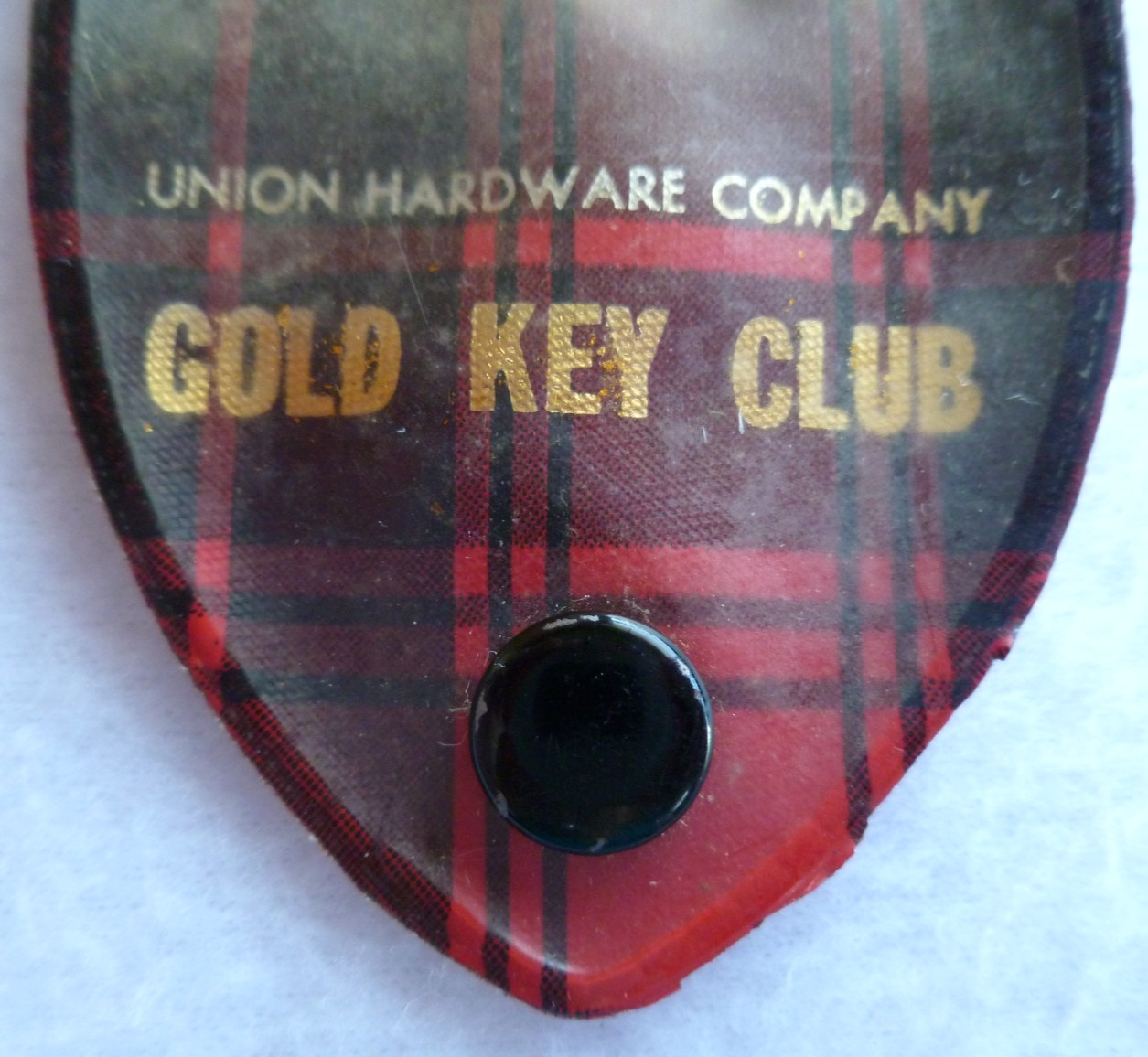 Vintage Union Hardware Co. Skate Key & Case 1950s