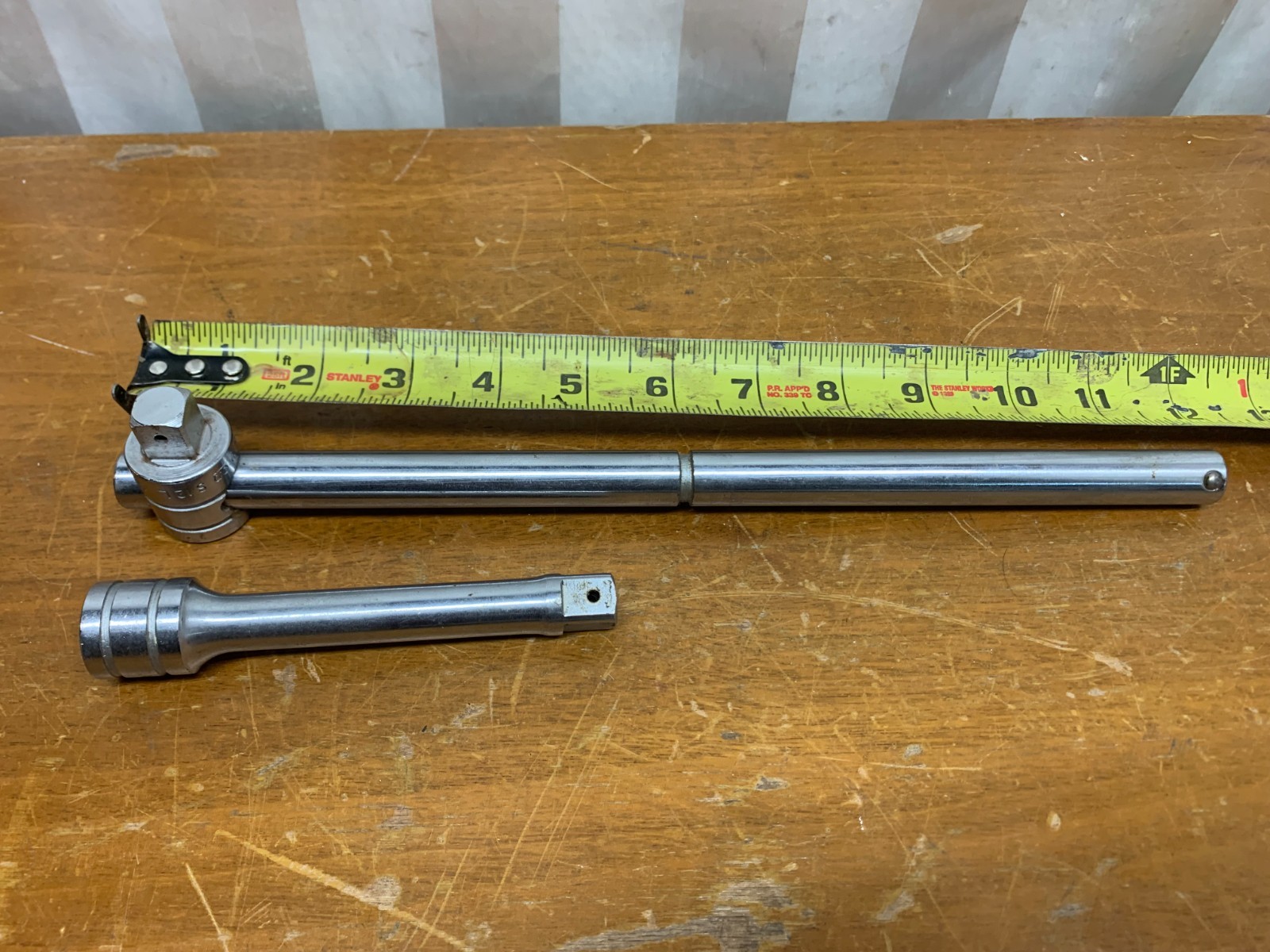 Snap-On S12L 1/2″ Drive Breaker Bar T-Handle SX-5 Extension 5″ Craftsman 943797