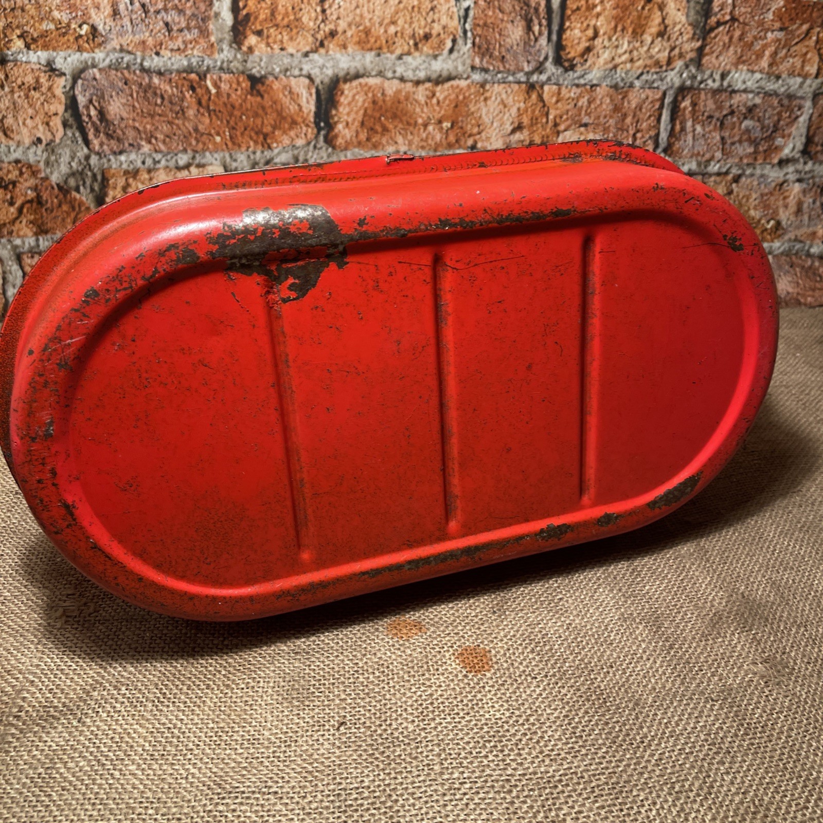Vintage Massey Harris 2 Gallon Pony Gas Can Fuel Tank