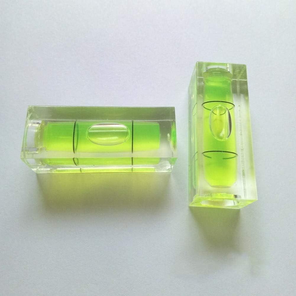 11pcs Mini Level Picture Hanging Spirit Bubble Level, 10x10x29mm Square Level Ma