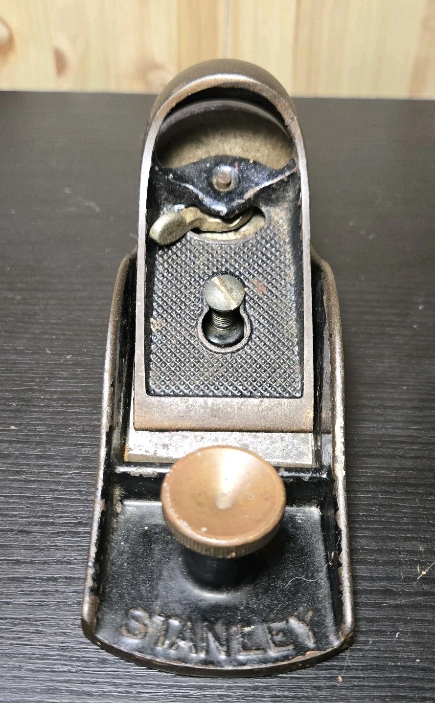 Stanley No. 9-1/4 Vintage Block Plane Non-Adjustable Mouth USA Hand Tool