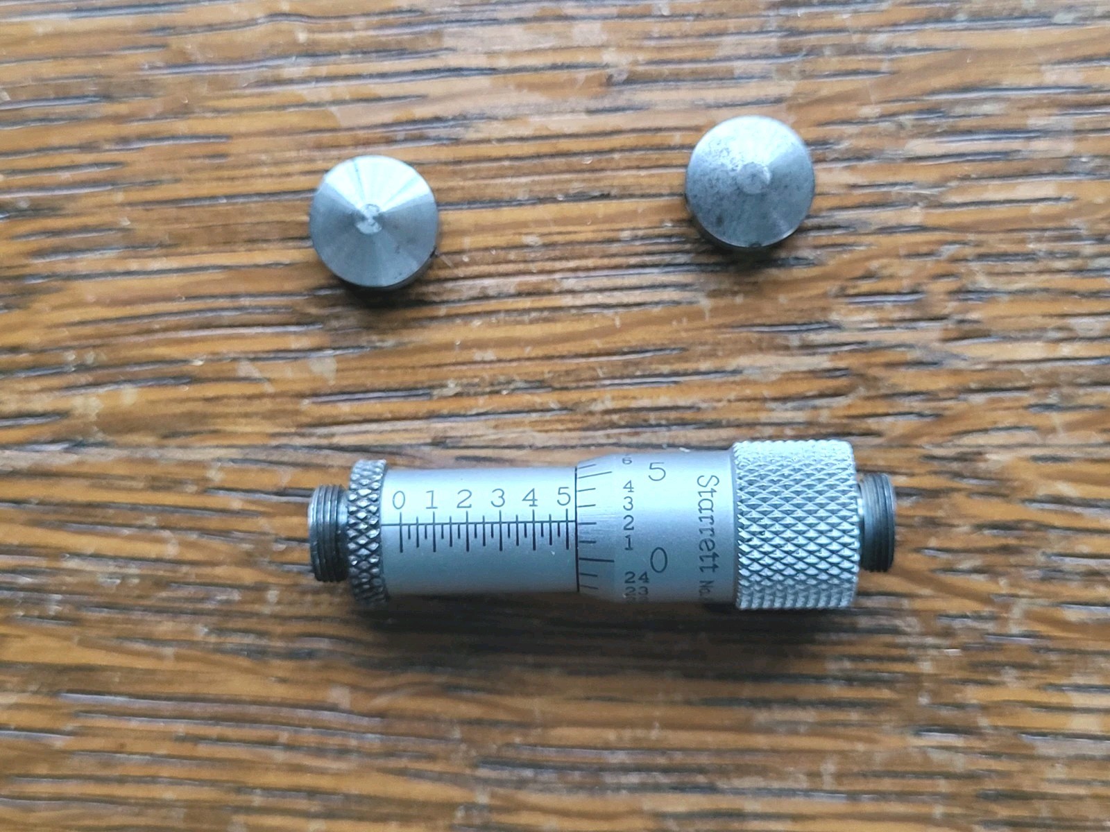 Vintage L. S. Starrett No.823B Tubular Inside Micrometer Set 1 1/2″- 12″ w/Case