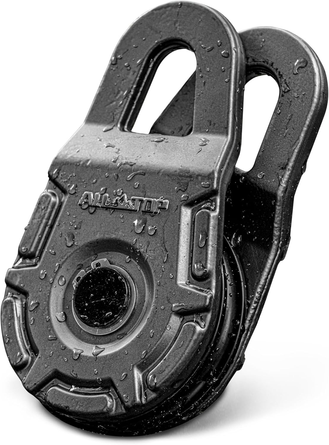 79,300 lbs Forged Snatch Block with 12-Stage Coating – Best for Winch Systems