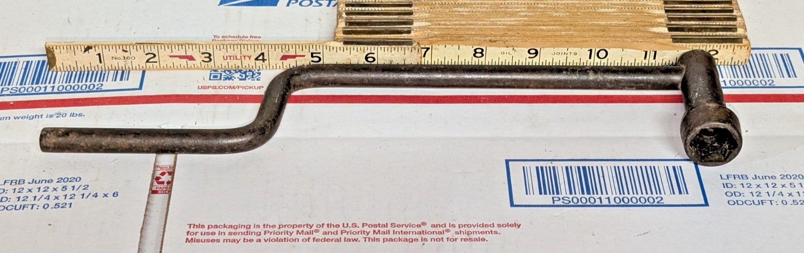 Antique WALDEN WORCESTER Wrench USA