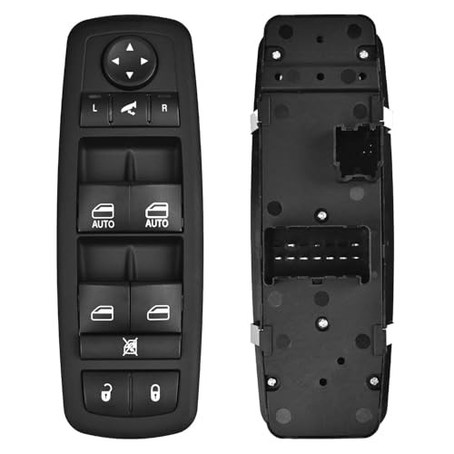 Driver Side Master Power Window Switch 9 Pins + 3Pins Compatible 68110867AB