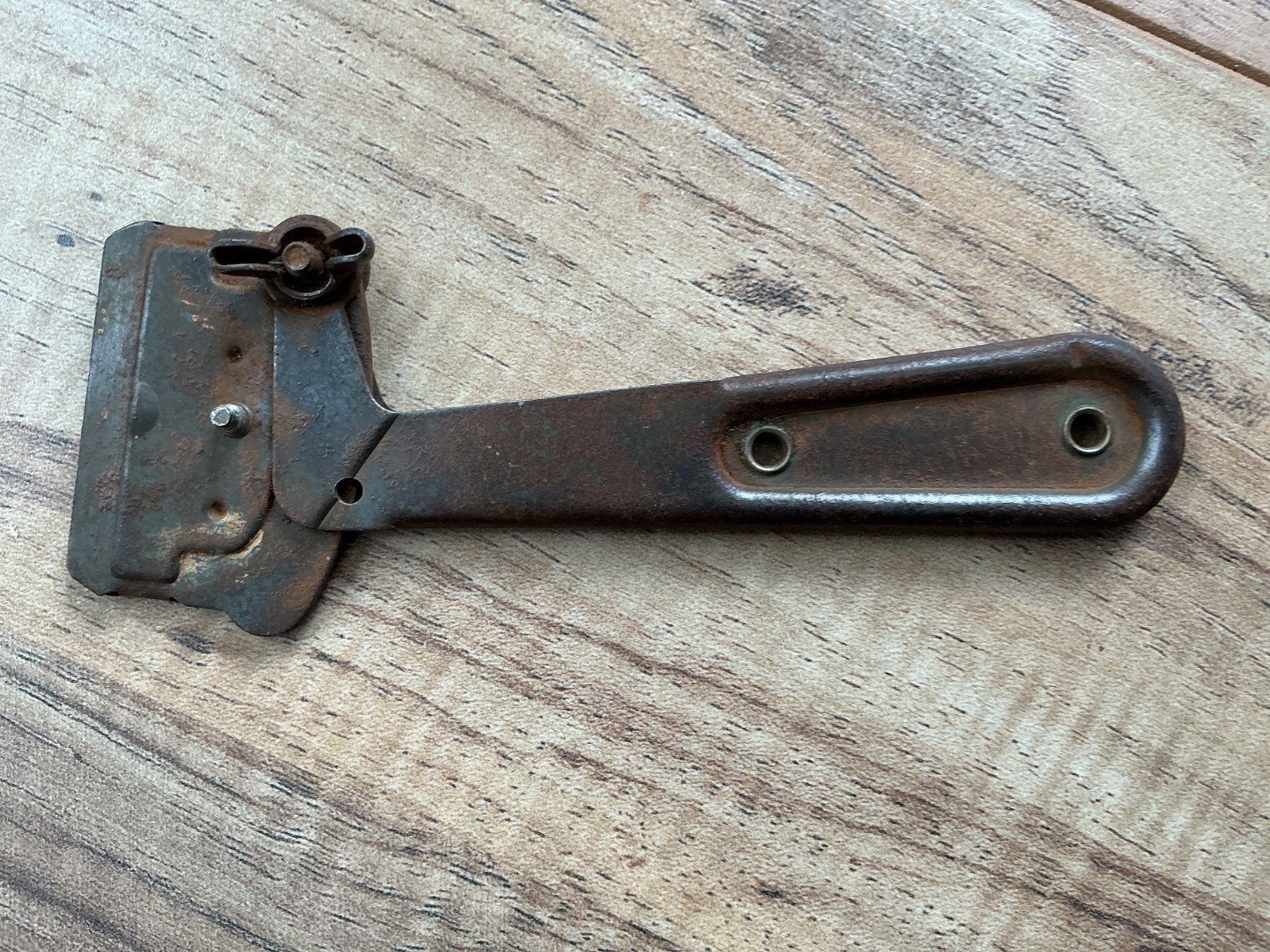 VINTAGE RED DEVIL JAK-NIFE, NJ #13 METAL FOLDING SCRAPER KNIFE