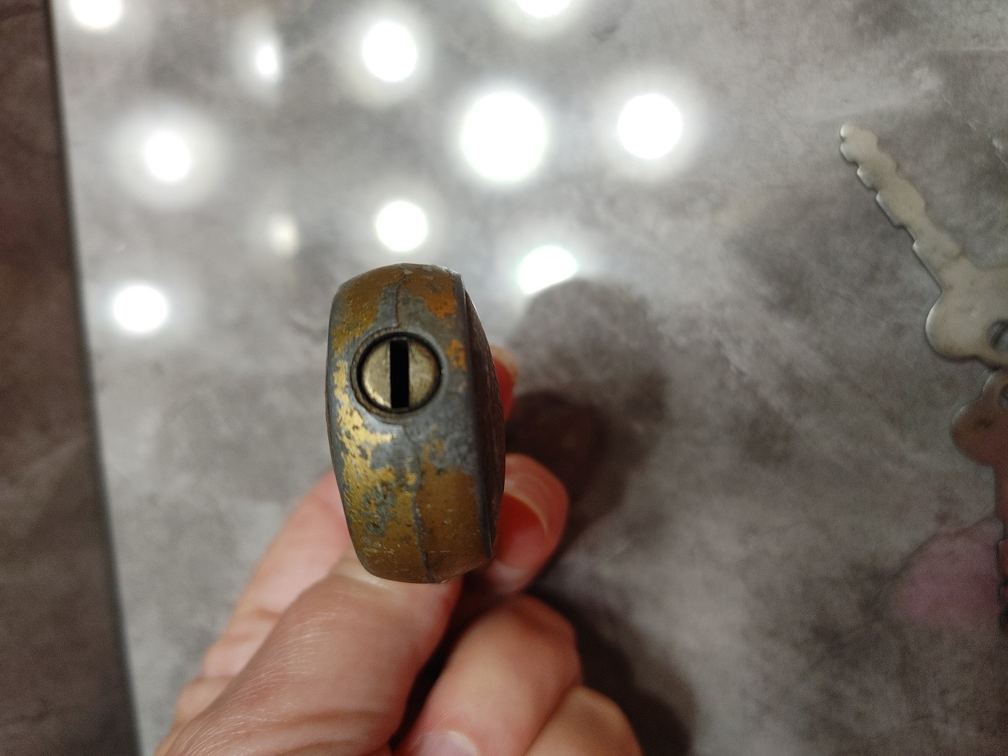Vintage “101” Padlock with Two Keys