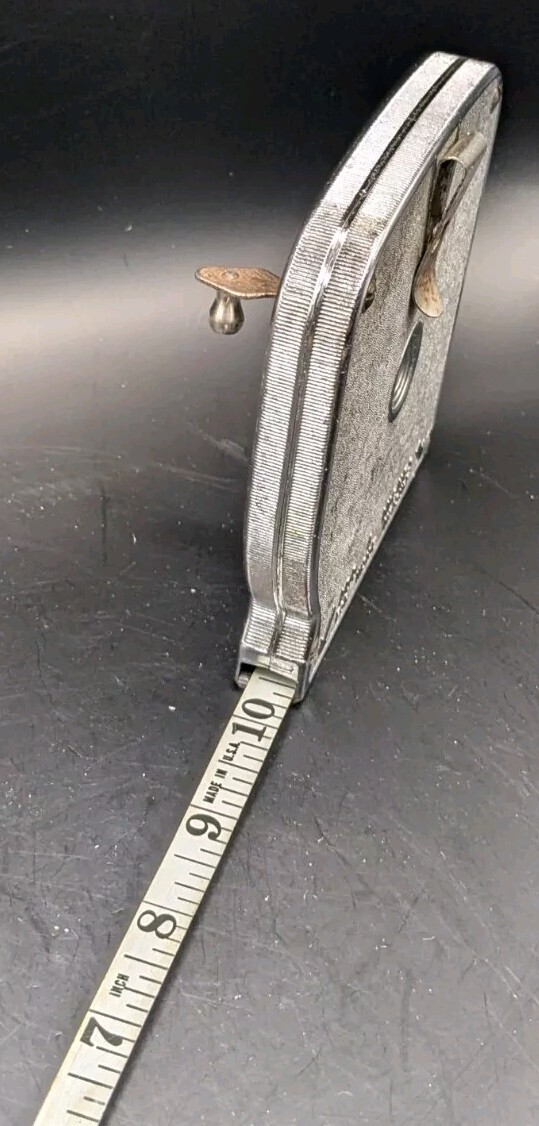 Vtg Sears Roebuck Craftsman USA 39072 100 Ft. Black & White Tape Measure WORKS