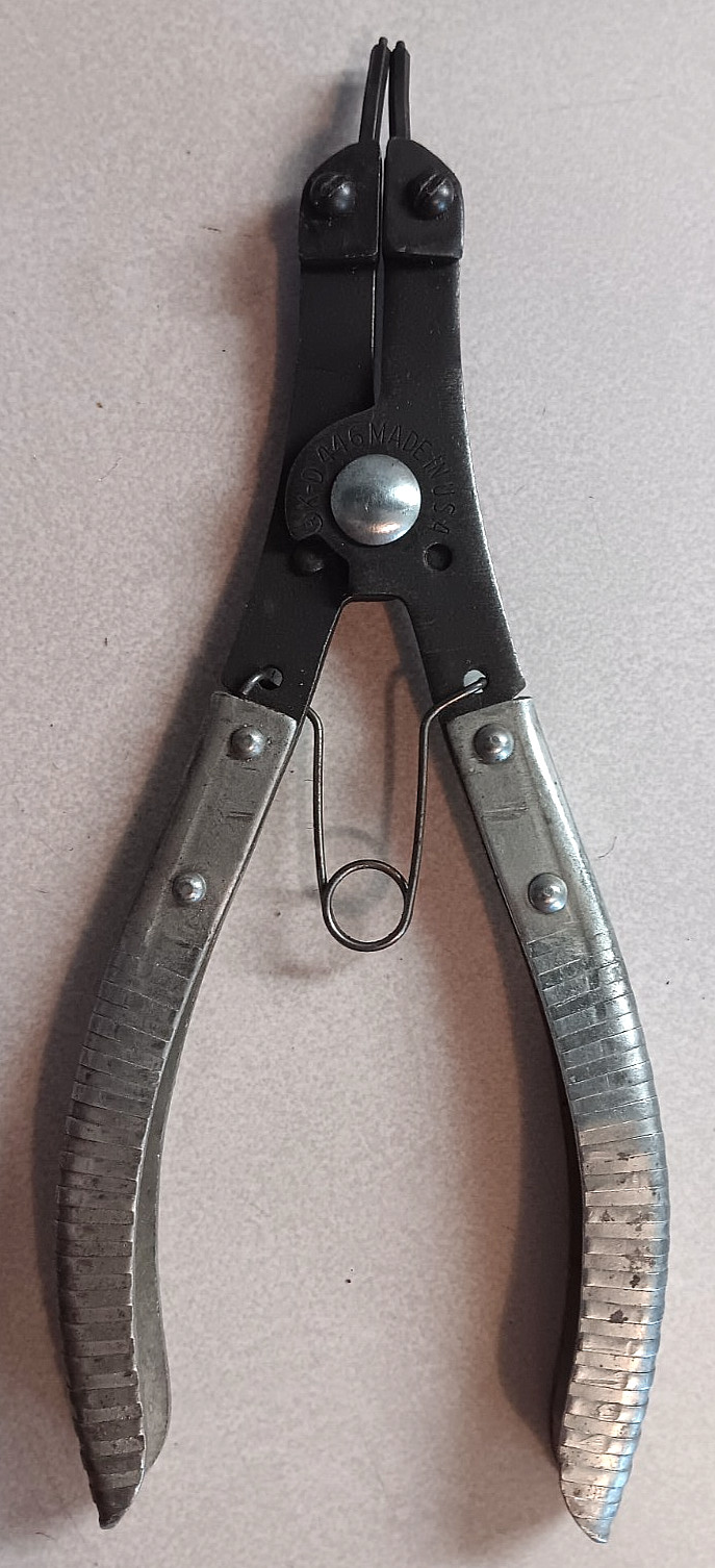 VINTAGE K-D MFG SNAP RING PLIERS NO. 446 USA