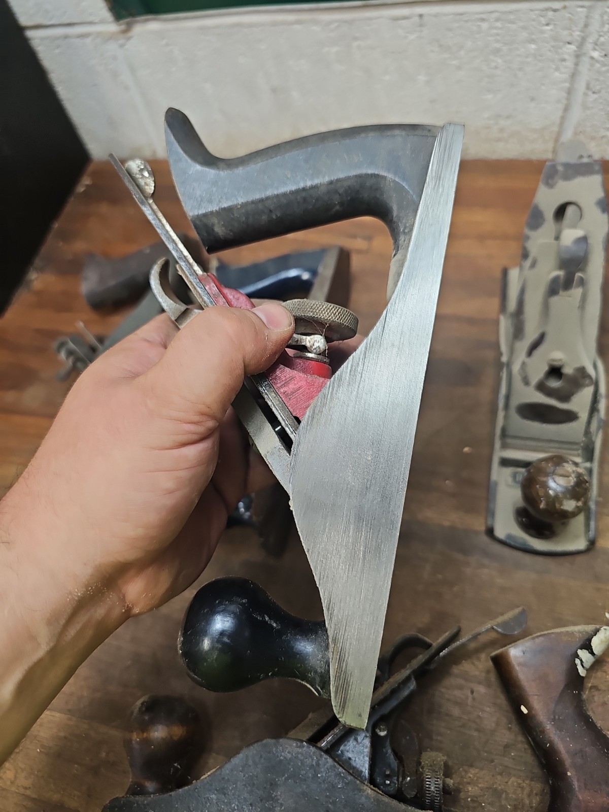 S46- 5 vintage No. 4 size Planes – Stanley Millers Falls Etc