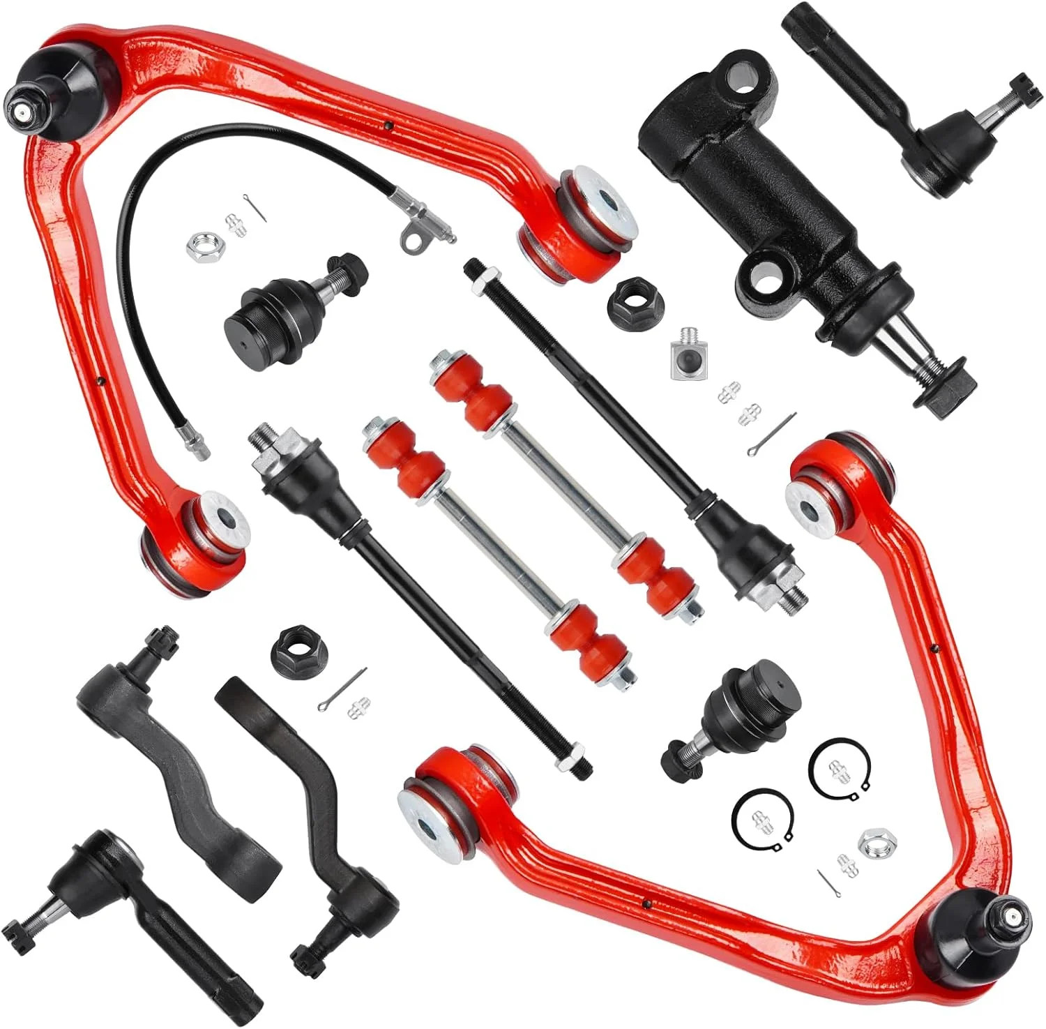 Front Upper Control Arms w/Ball Joints for 1999-2006 Chevy Avalanche Suburban Si