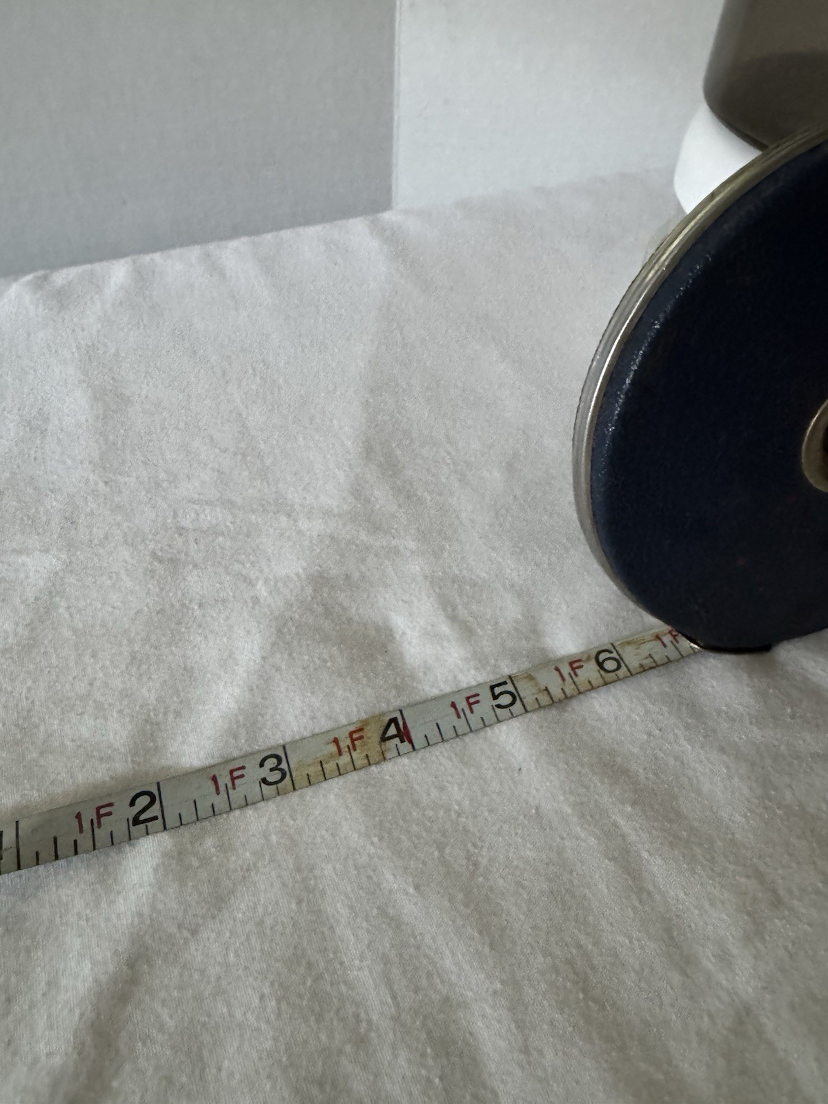 Vintage Steel Tape Measure 100 Ft. Coast To Coast HA0778F9 Pull Out Hand Crank