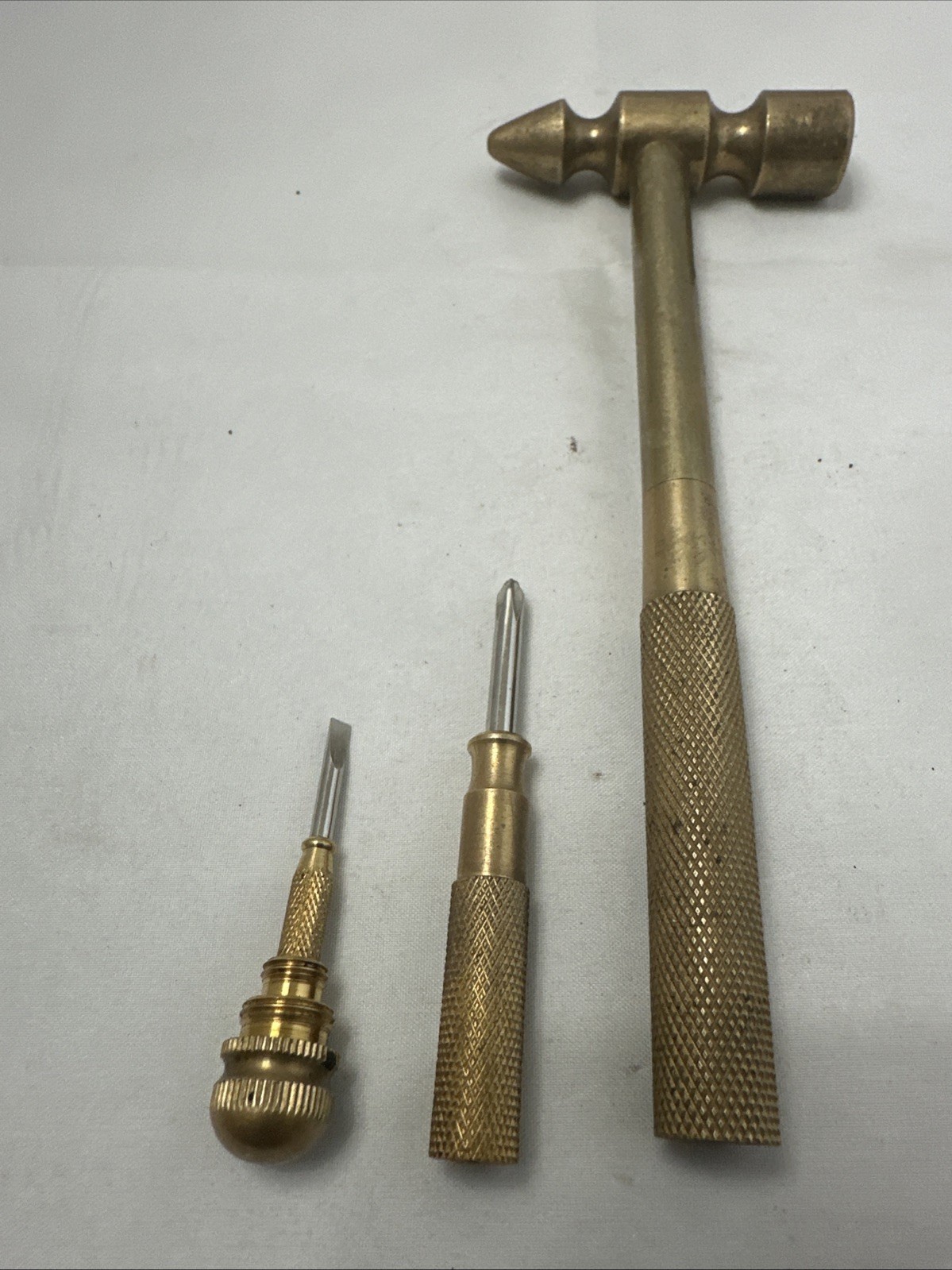 3 In 1 Brass Hammer