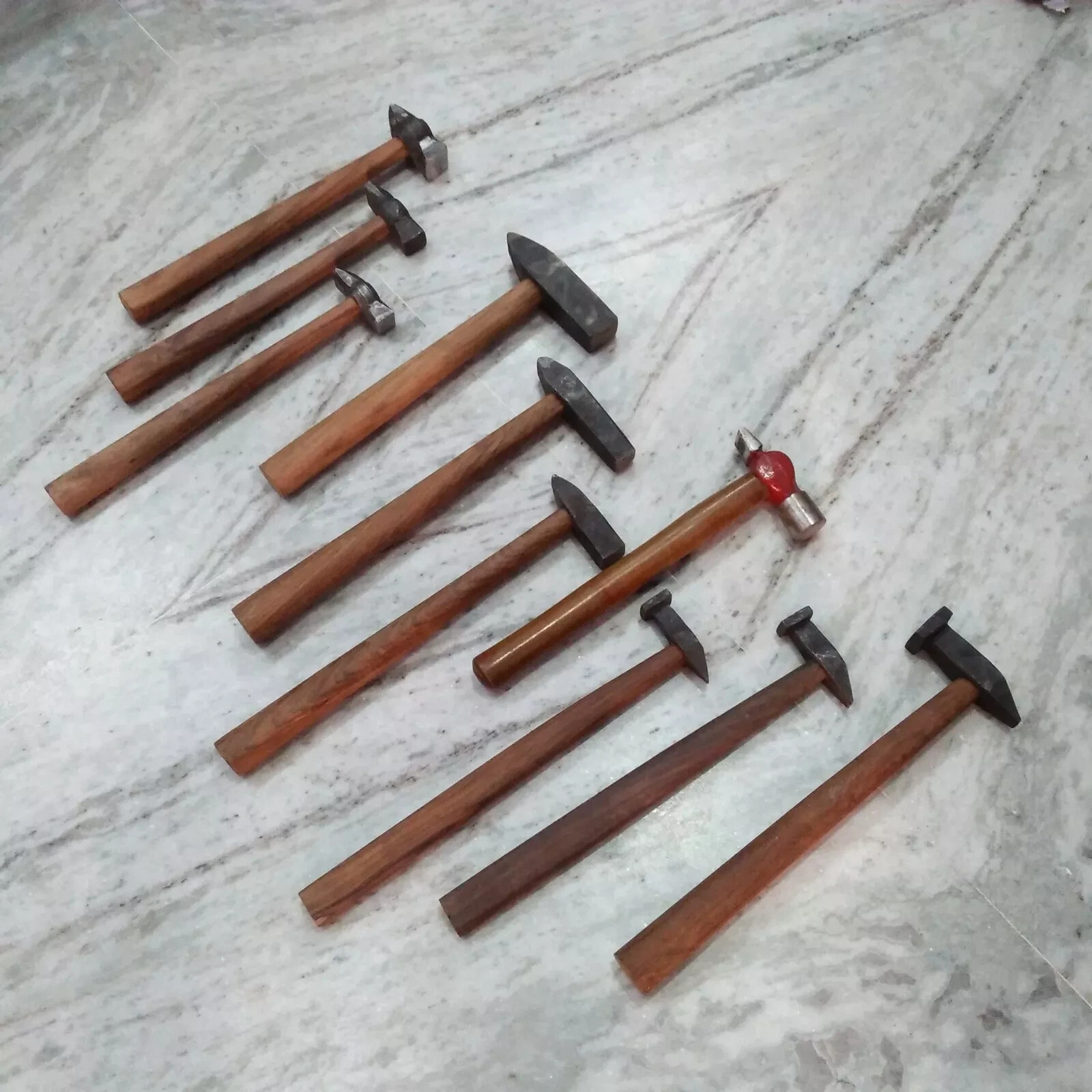 Set of 10 Black Iron Hammer Blacksmith Useful Item