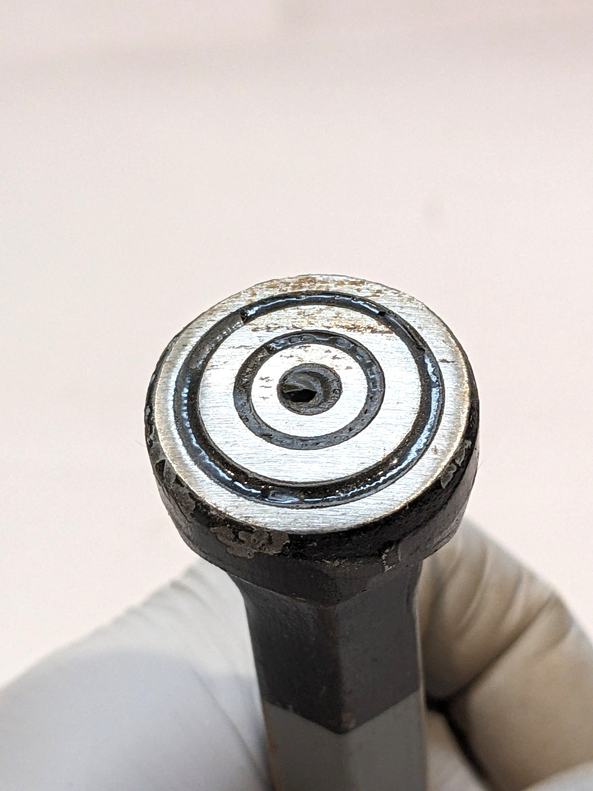 1 Vtg DASCO 208-L1 Left Offset Yarning Iron Cast Iron Pipe Caulking Tool Chisel