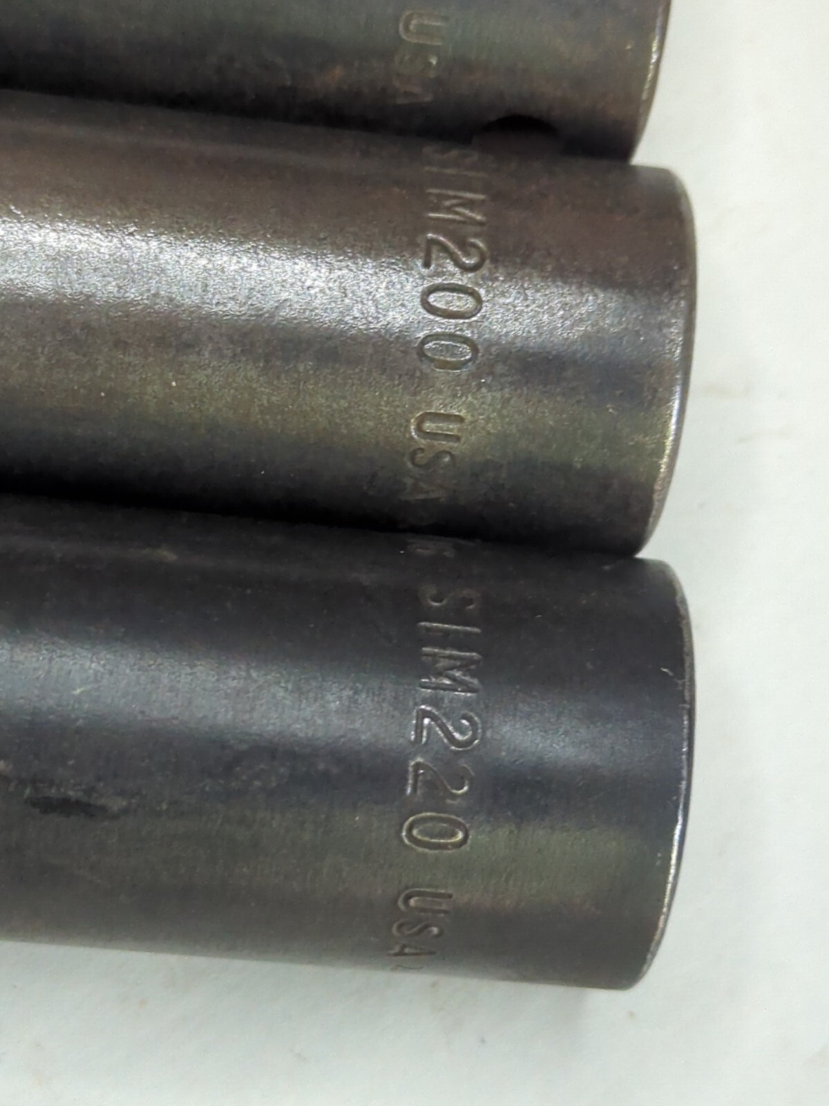 Snap On 1/2″ Dr Sockets SIM160 1/2″ SIM180 9/16″ SIM200 5/8″ SIM220 11/16″