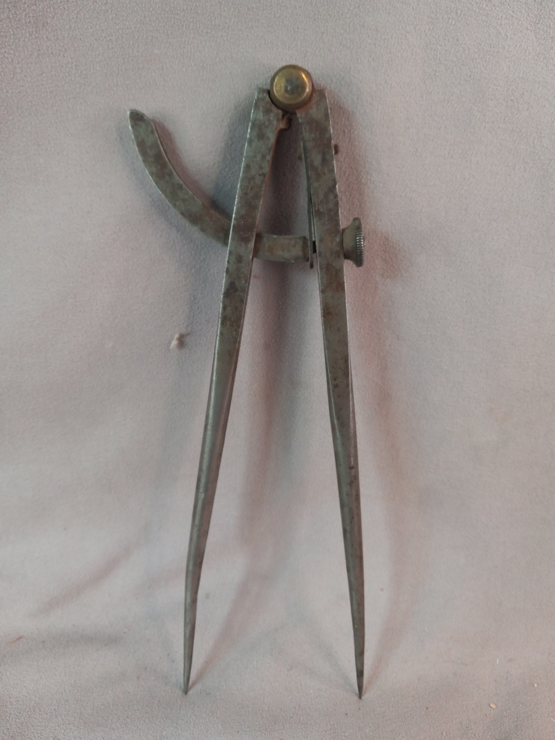 8” Winged Divider Compass USA Antique