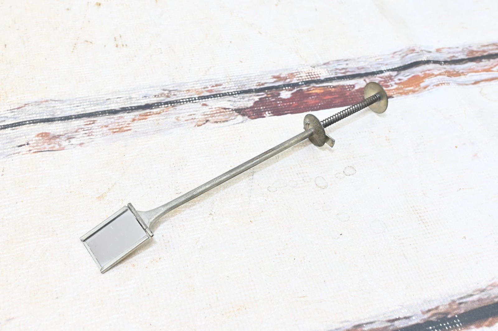 Vintage Hand Tools Industries Inc. 11” Long Inspection Mirror Auto Mechanic