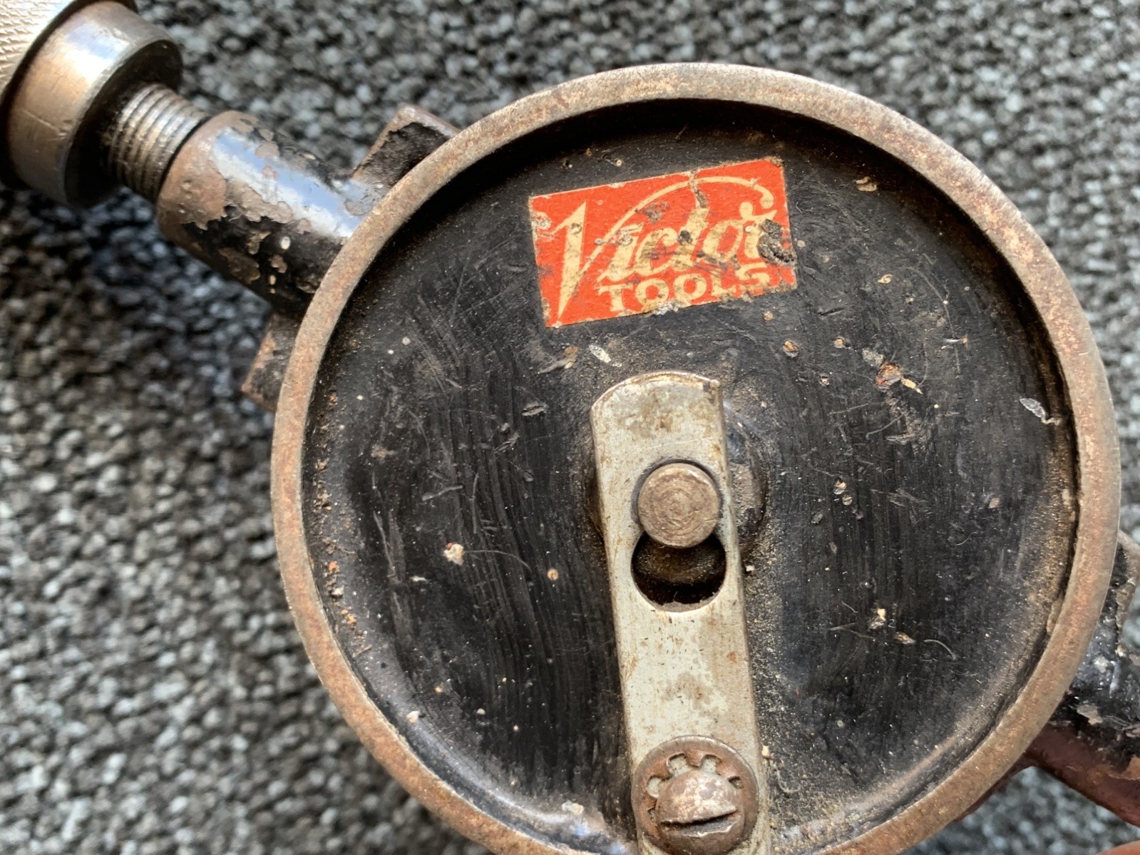 3 X Vintage Manual Hand Drills Footprint Victor Made In England Drills