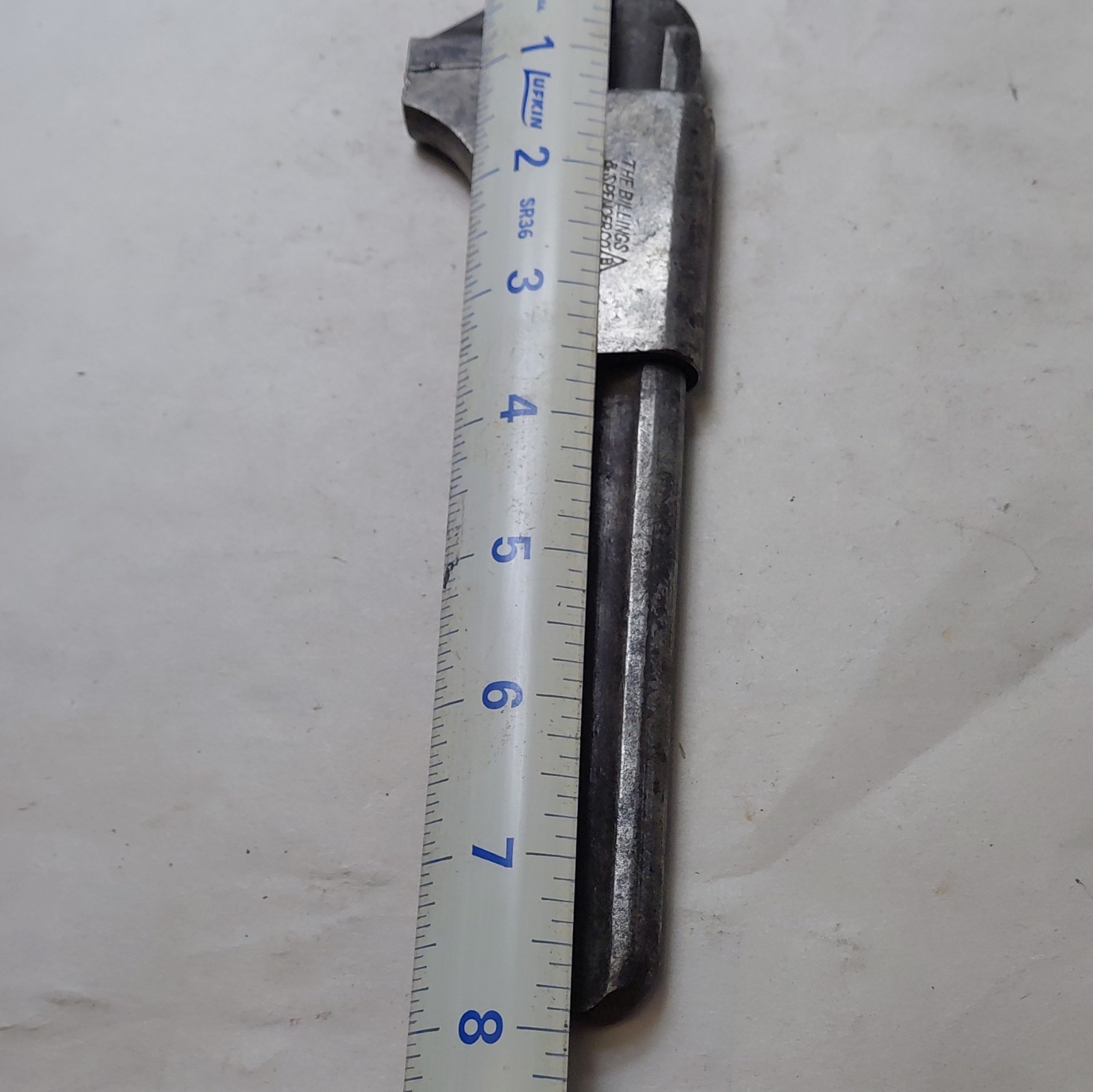 Vintage Billings and Spencer Company Adjustable Wrench 8”