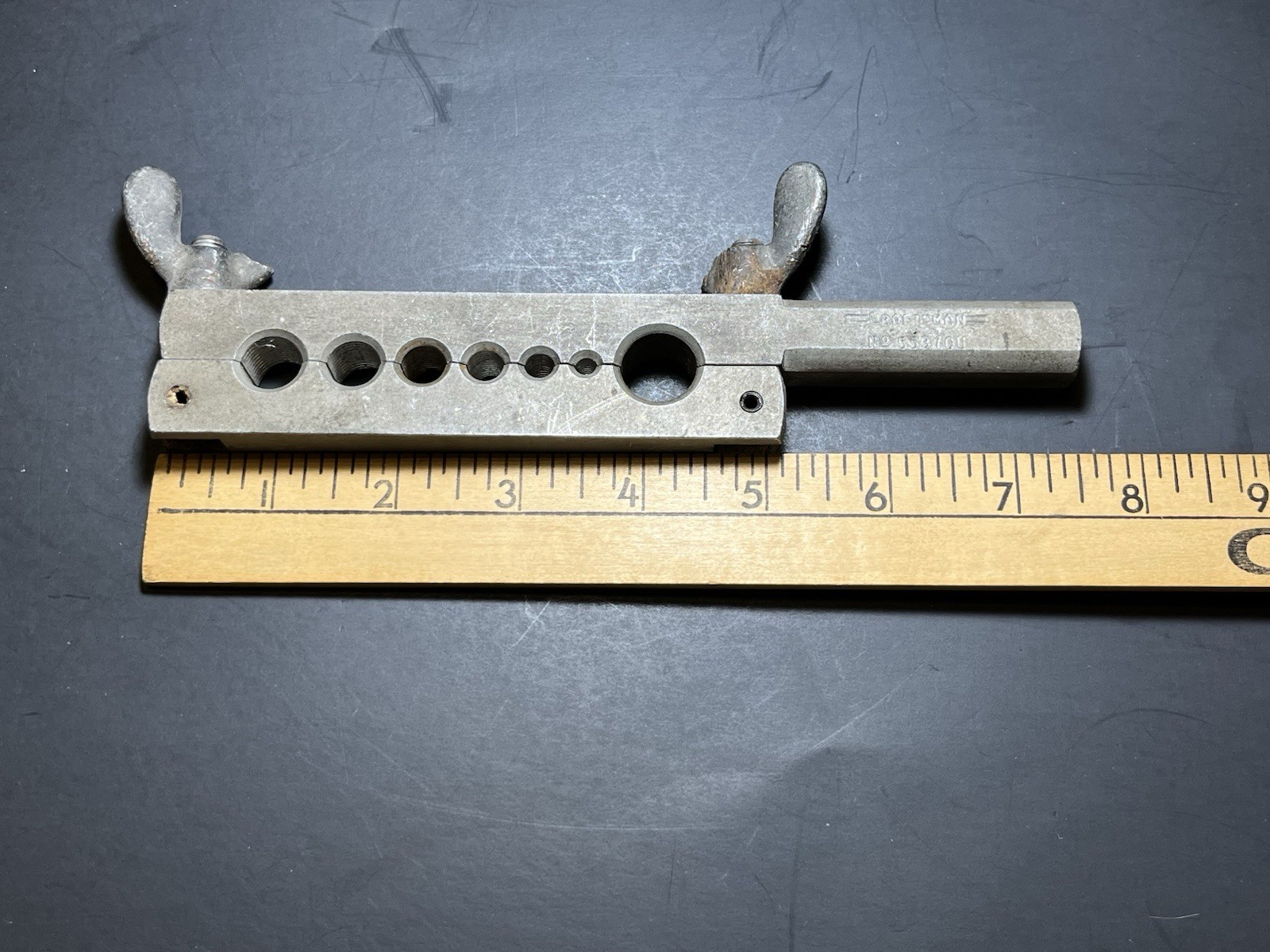 Sears Craftsman 5537CU Copper Tube Tubing Flaring Tool Vise Only USA