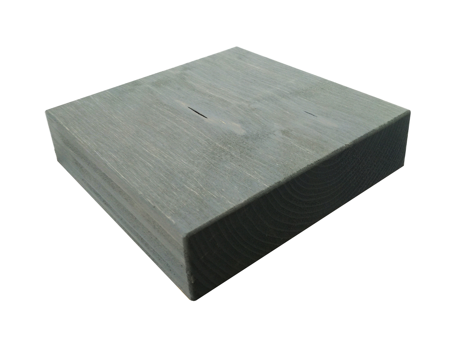 8X8X2″ Solid Fir Wood Block Aged Finish Riser Photo Prop Display Stand
