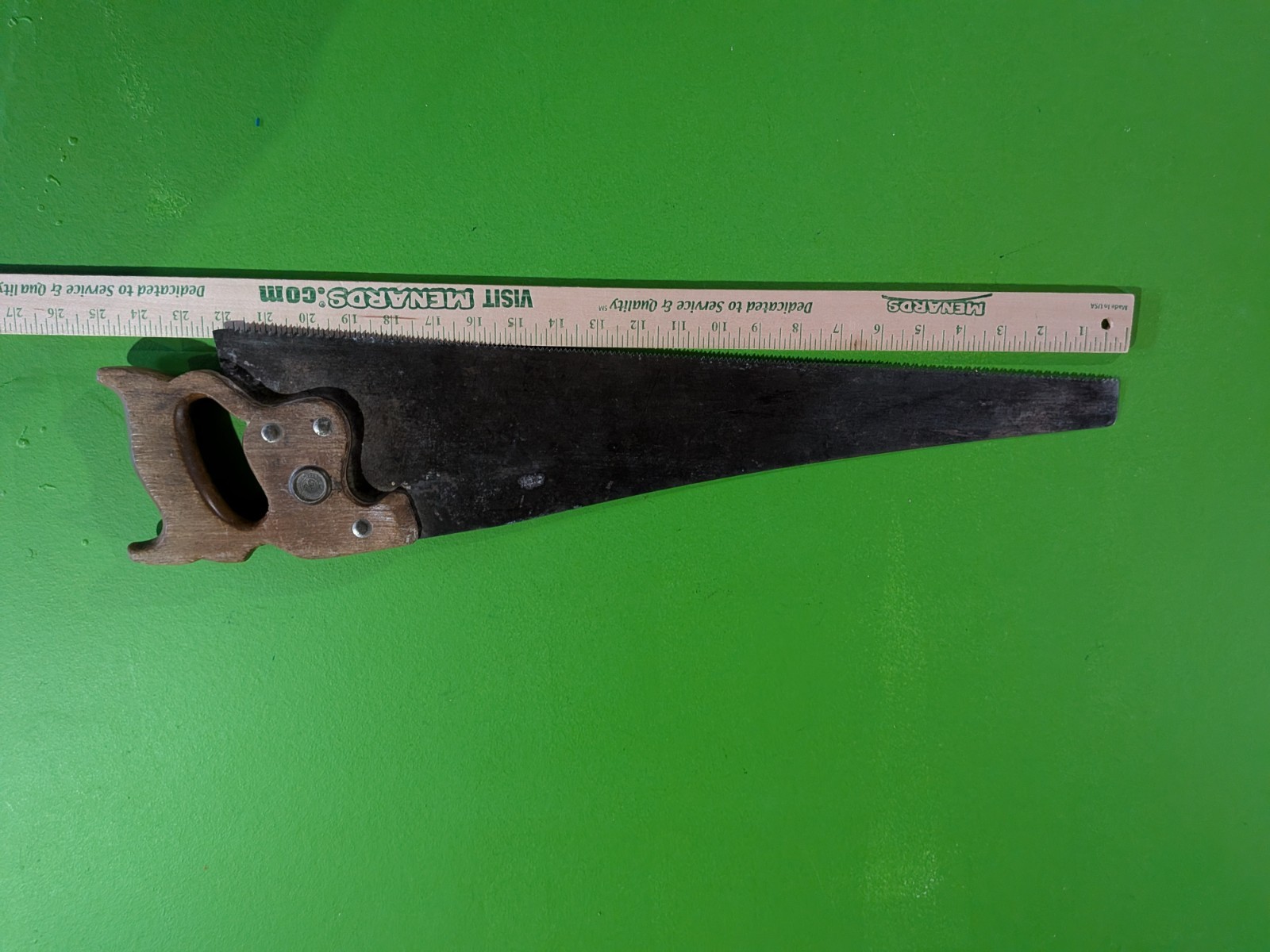 Disston & Sons No 11 Panel Saw 22 Inch Antique Crosscut Hand Saw 11 PPI