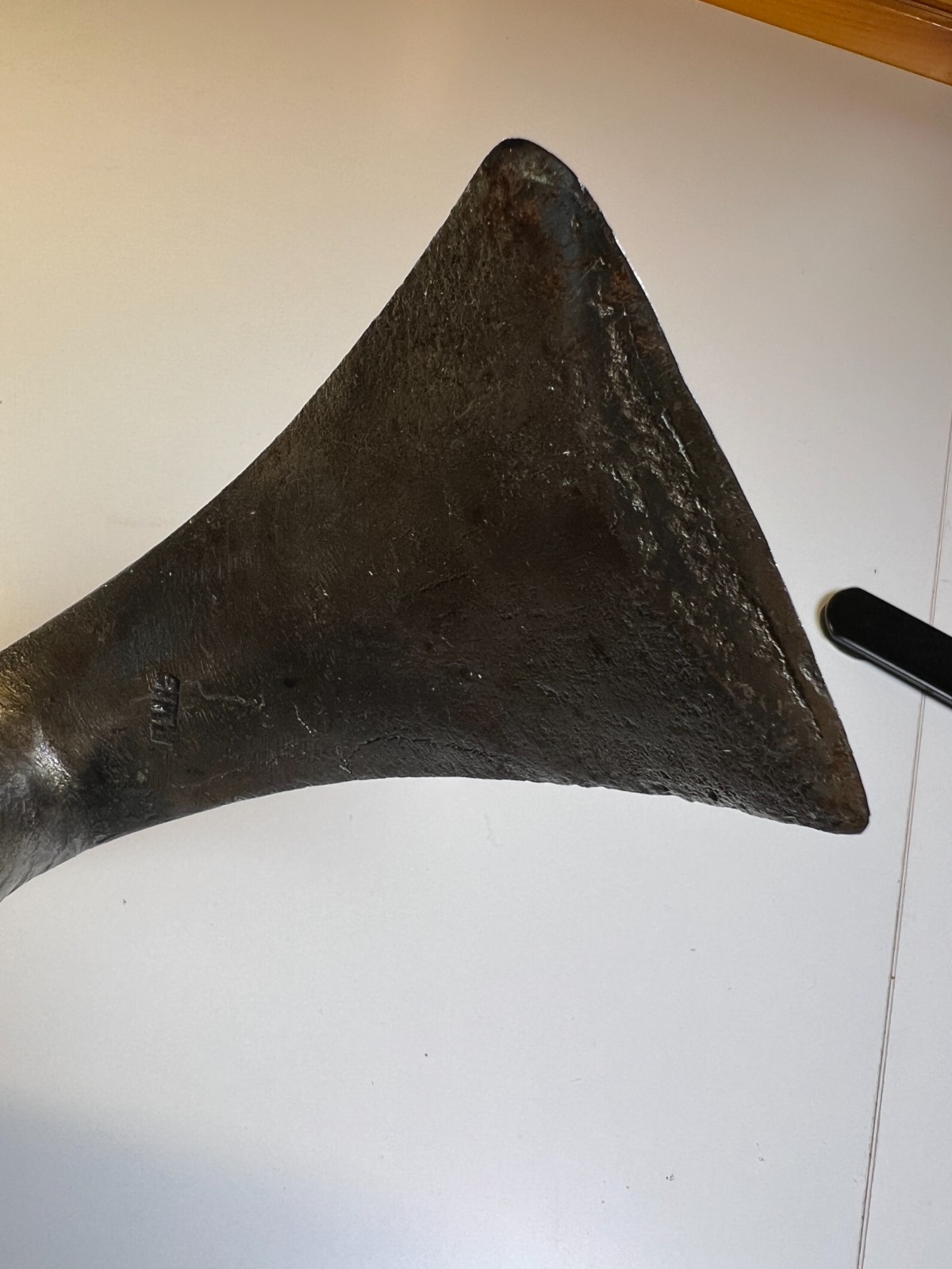 Antique D.R. Barton Cooper’s Coopers Adze Barrel Maker’s Trimming Axe Threaded