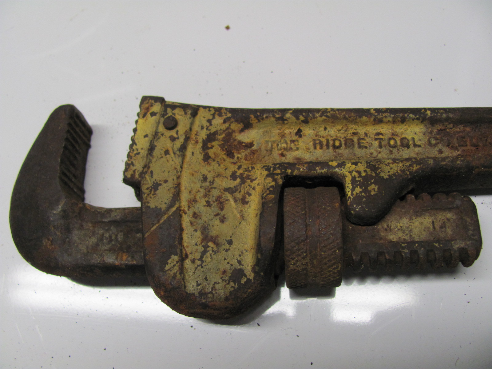 Vintage Ridged (Ridge Tool Co) #14 Pipe Wrench