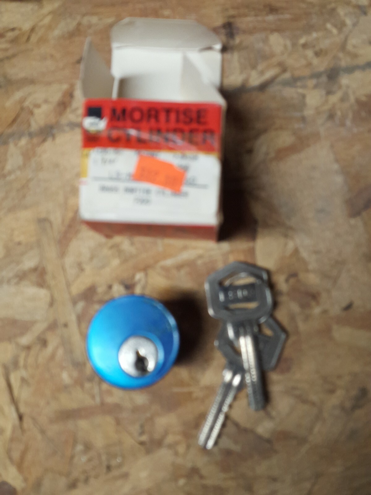 MORTISE CYLINDER – 1-1/4 in. – Stain finish Locksmith