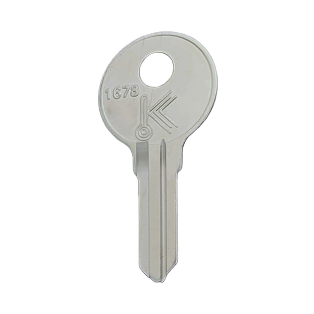 1678 Key Blank – Nickel