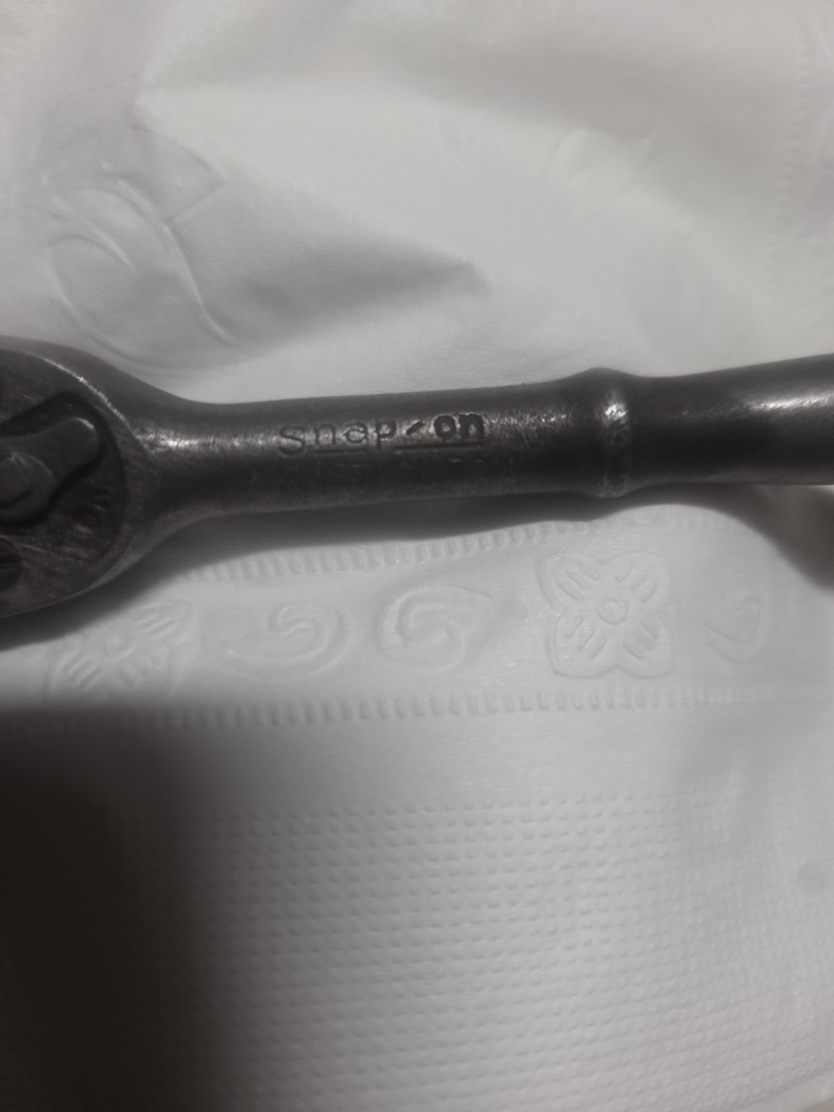 rare Vintage WWII 1940s SNAP-On Midget 1/4” Ratchet Wrench Tool, Works Perfect