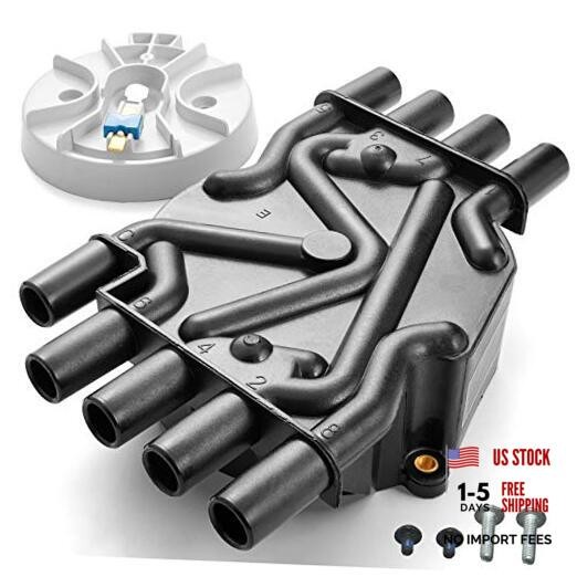 Ignition Distributor Cap Rotor 5.0L 5.7L V8 Distributor Cap and Rotor Kit
